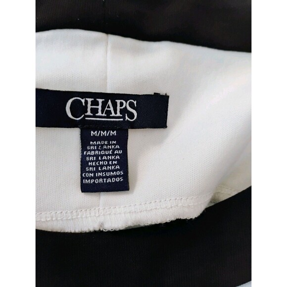 Chaps Women's Blue And Tan Striped Maxi Dress, Size M - Picture 4 of 10